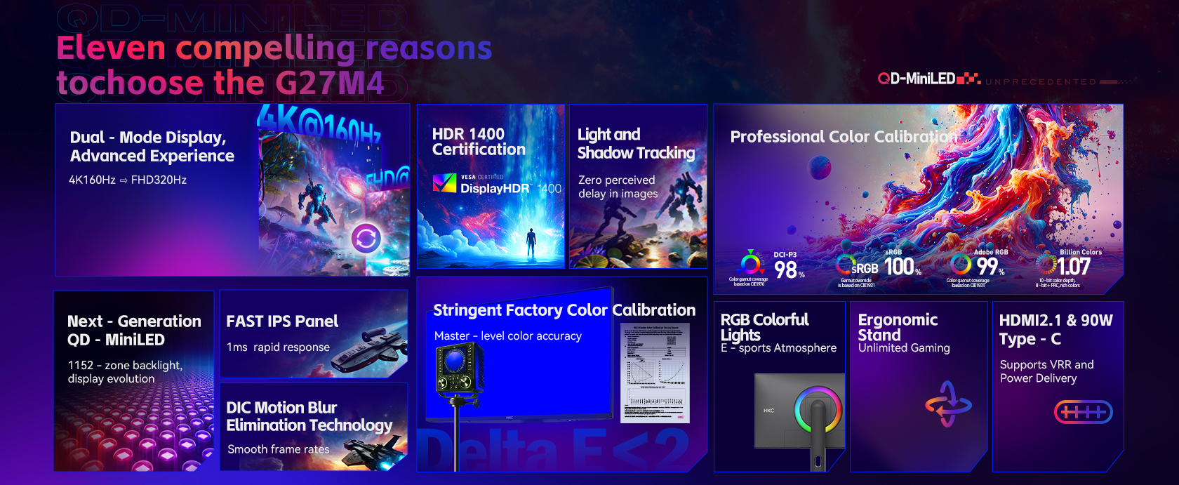 HKC G27M7Pro Gaming Monitor