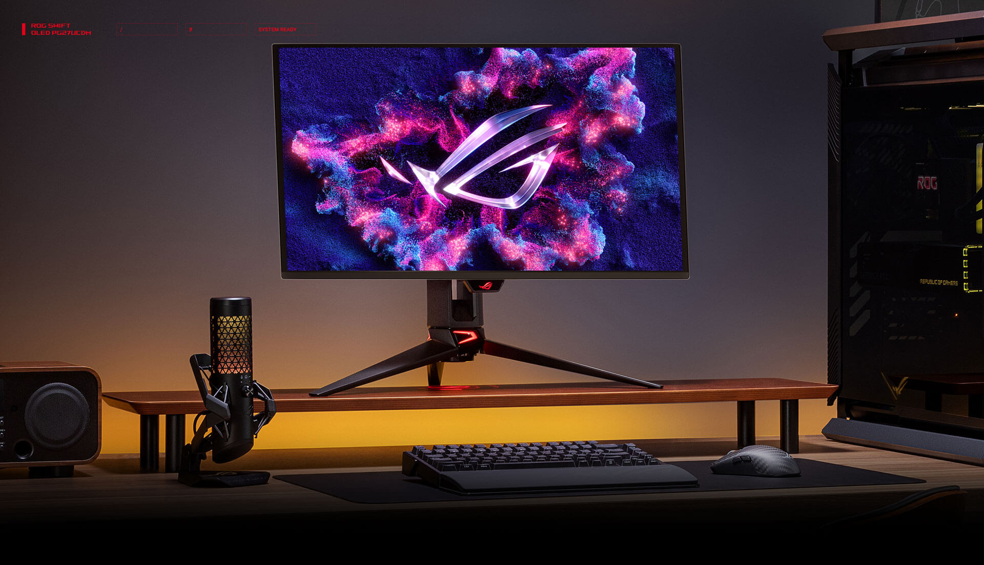 ASUS ROG Swift PG27UCDM OLED Gaming Monitor
