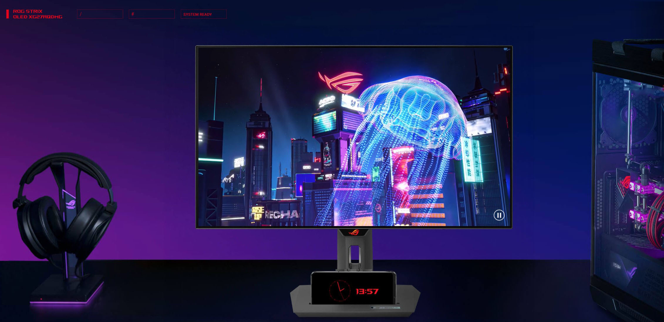 ASUS ROG Strix OLED XG27AQDMGZ gaming monitor