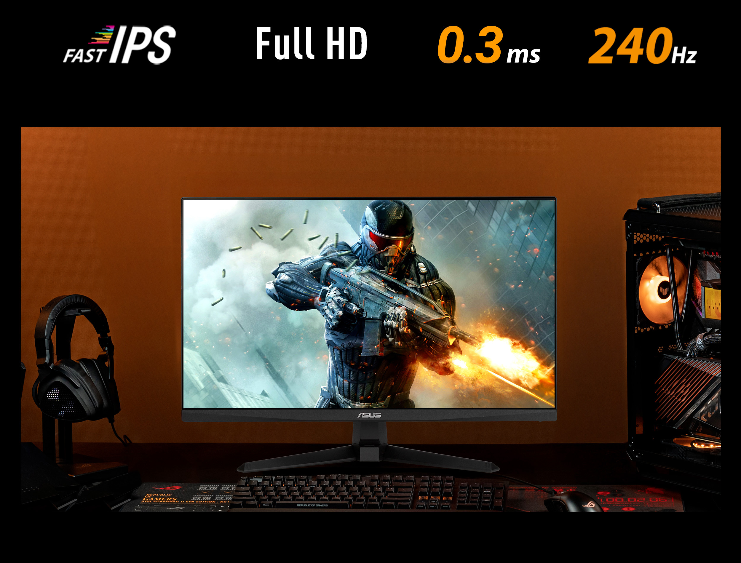 ASUS TUF Gaming Series 5 VG249QM5A Gaming Monitor