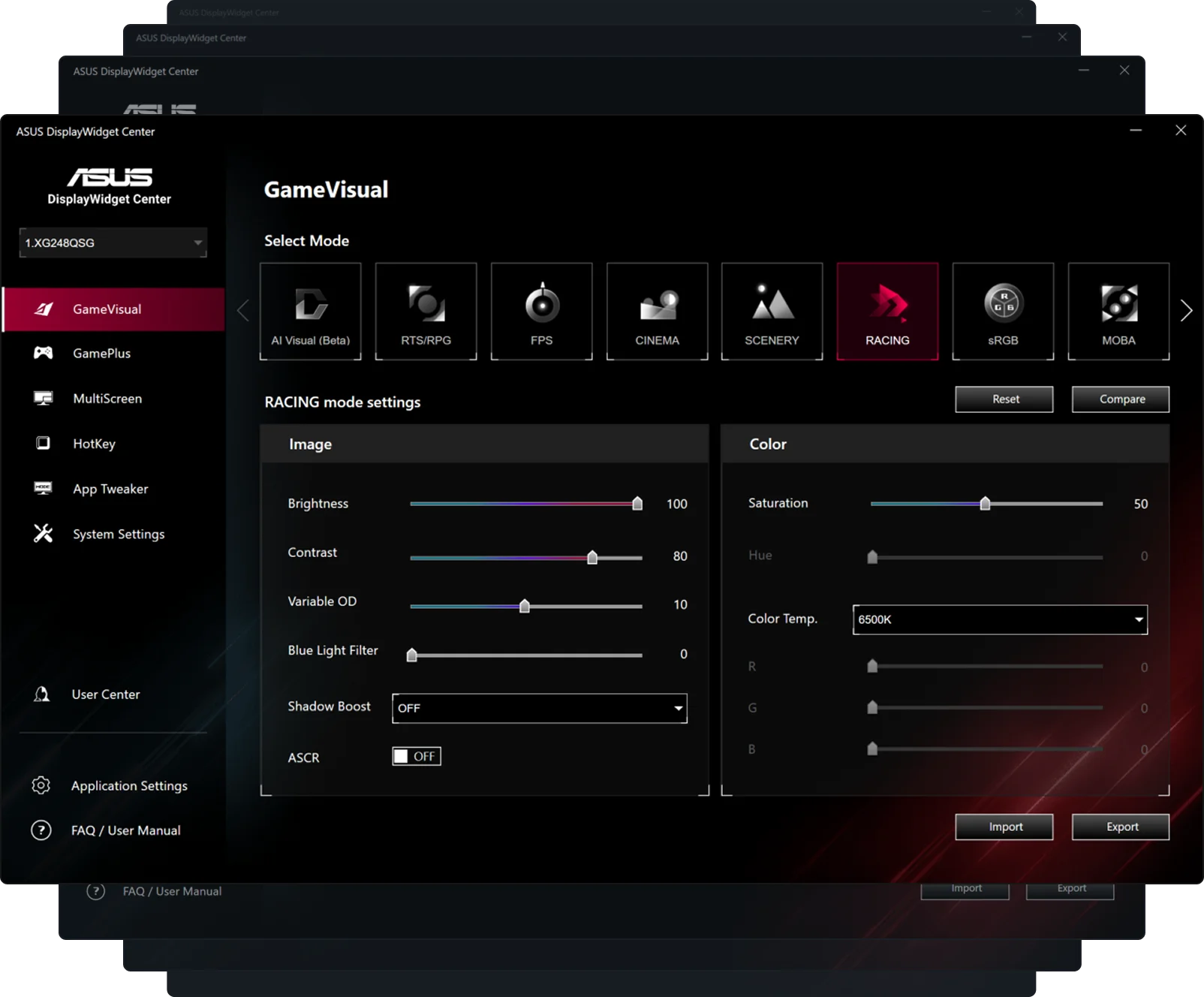 ASUS ROG Strix XG248QSG Ace Esports Gaming Monitor