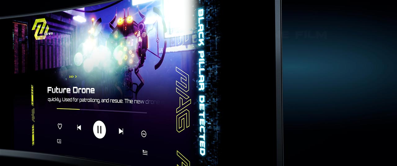 MSI MAG 341CQP QD-OLED Curved Gaming Monitor