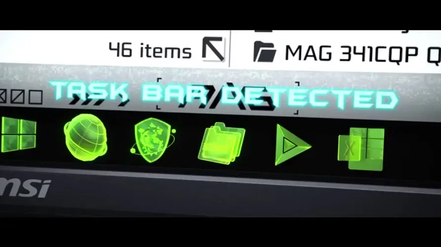 MSI MAG 341CQP QD-OLED Curved Gaming Monitor