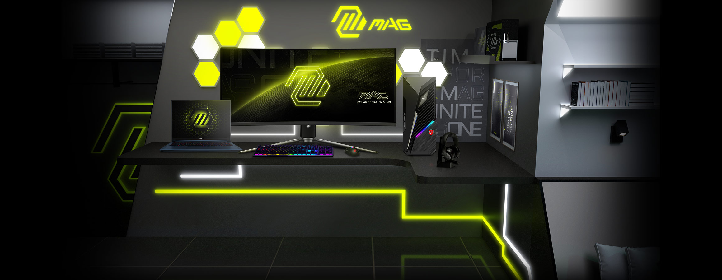 MSI MAG 341CQP QD-OLED Curved Gaming Monitor