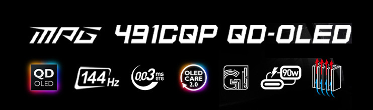 MSI MPG 491CQP Gaming Monitor