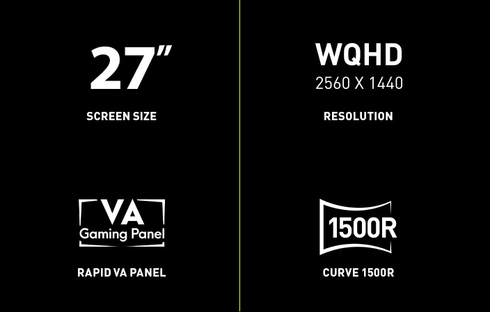 MSI MAG27CQ6PF Gaming Monitor
