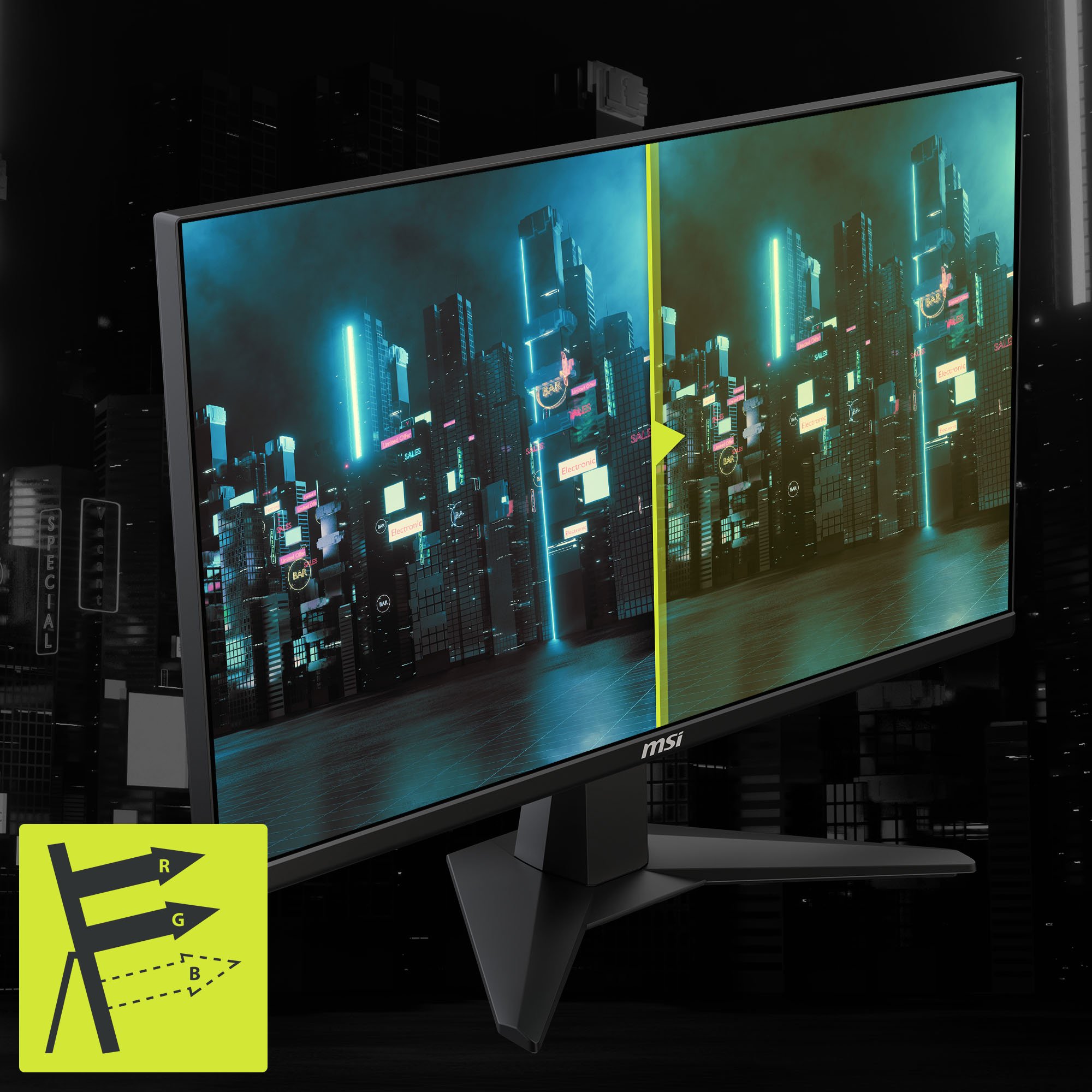 MSI MAG 255XF Rapid IPS FHD Monitor