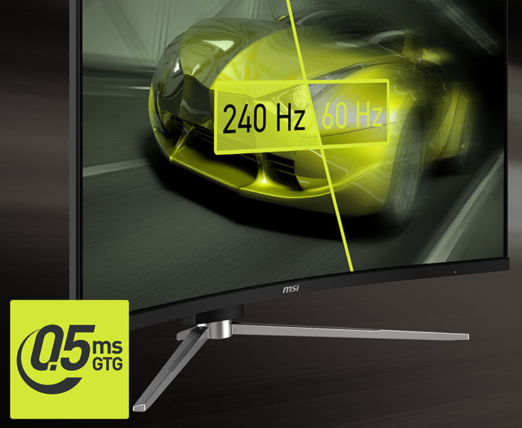 MSI MAG 325CQRXF E2 Rapid VA QHD Gaming Monitor