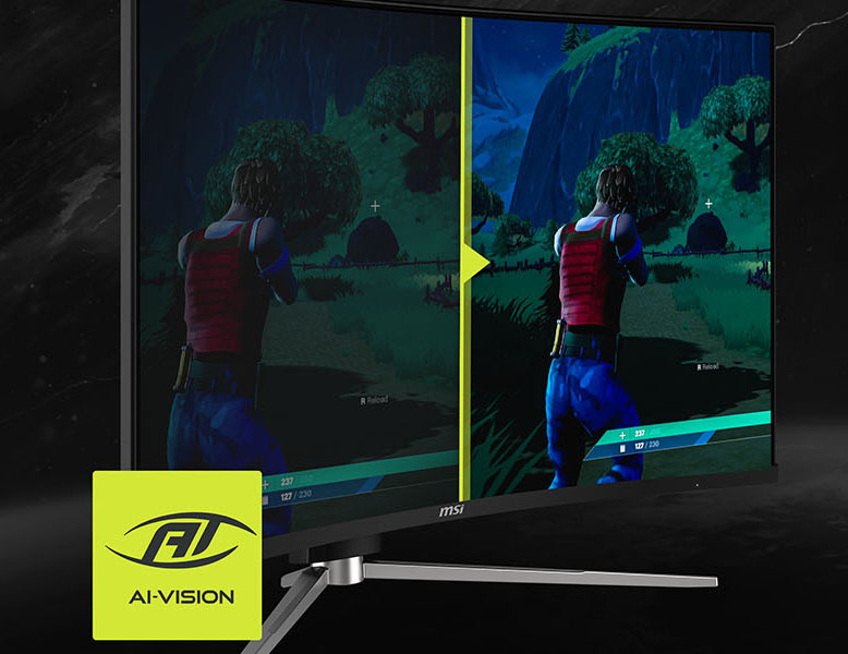 MSI MAG 325CQRXF E2 Rapid VA QHD Gaming Monitor