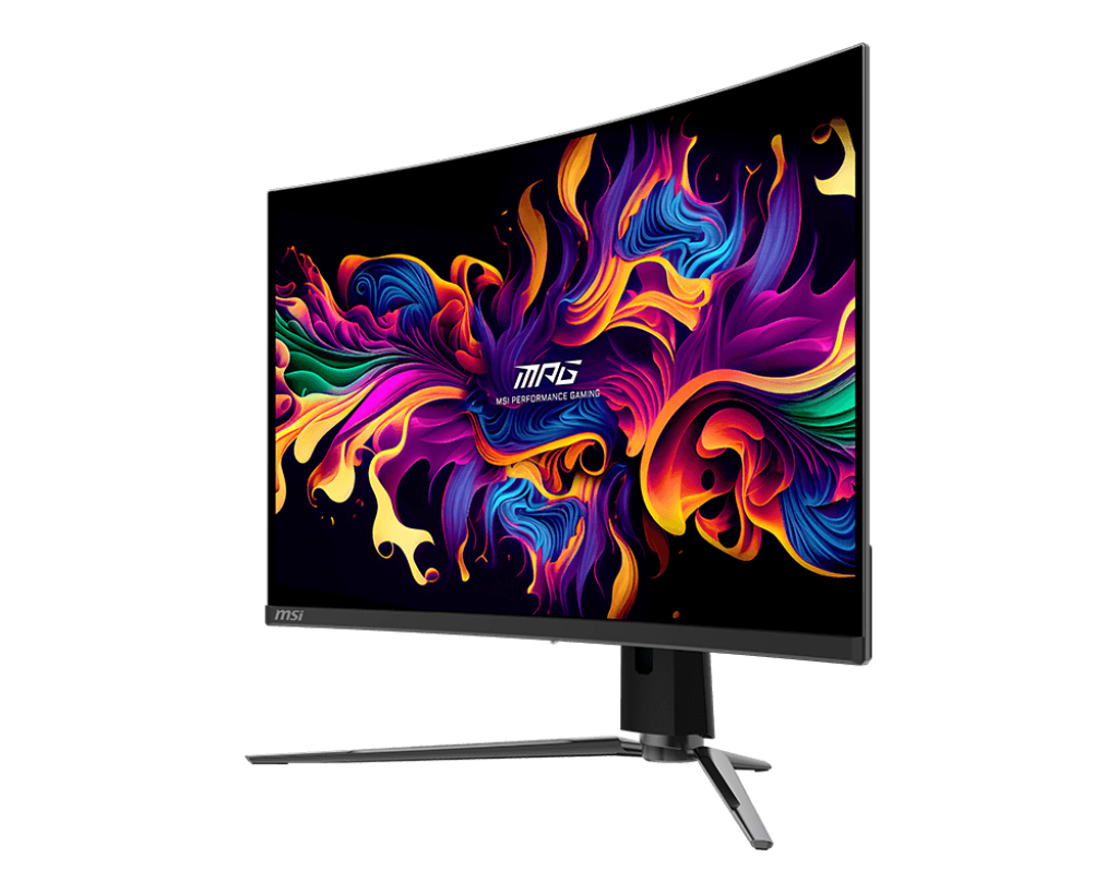 MSI MPG 321CURX Curved QD-OLED UHD Gaming Monitor