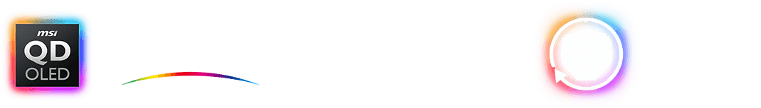 MSI MPG 321CURX Curved QD-OLED UHD Gaming Monitor