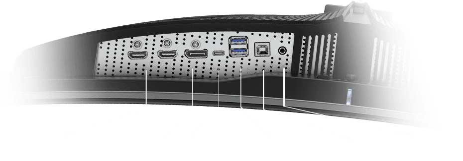 MSI MPG 321CURX Curved QD-OLED UHD Gaming Monitor