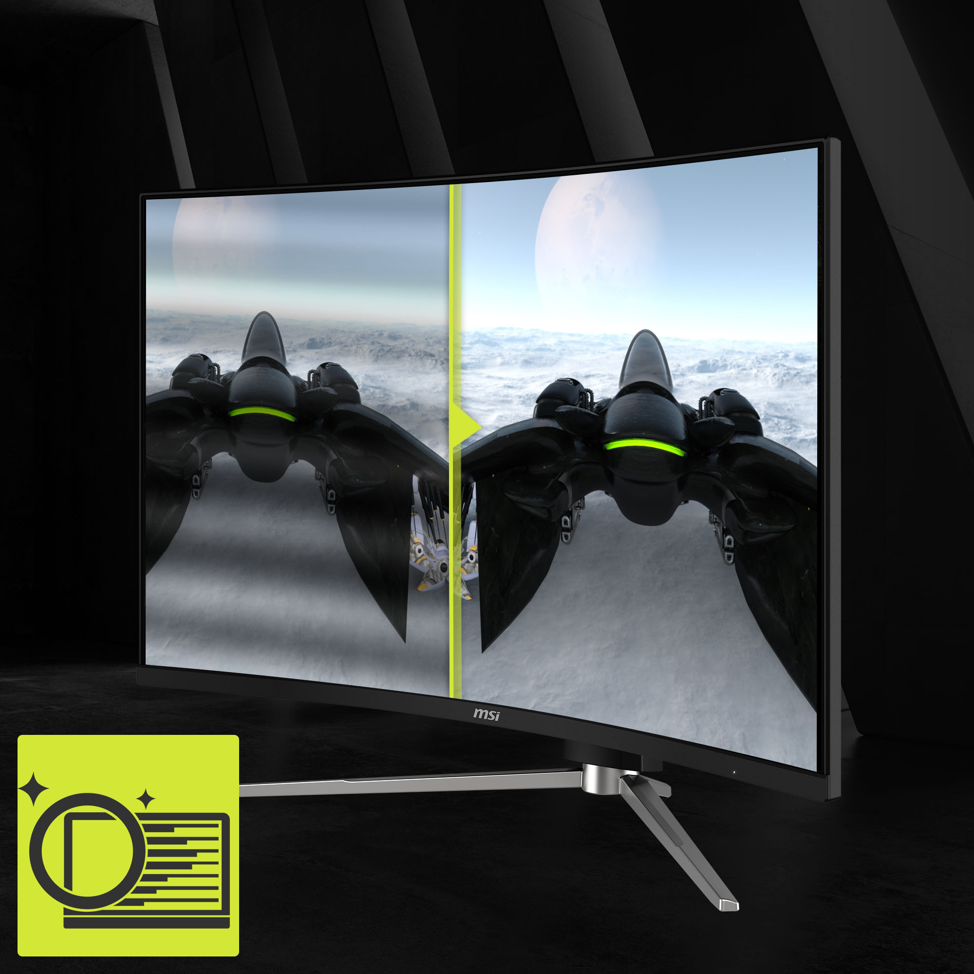 MSI MAG 325CQRF QD E2 Gaming Monitor
