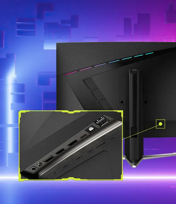 MSI MAG 325CQRF QD E2 Curved Rapid VA WQHD Gaming Monitor