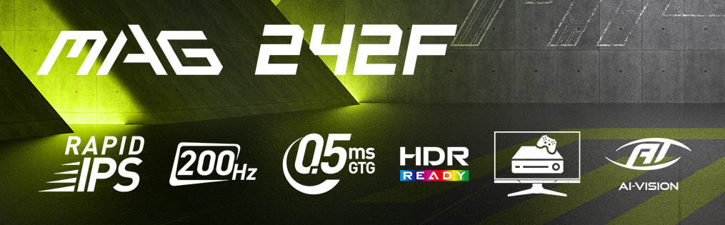 MSI MAG 242F Gaming Monitor
