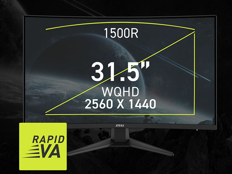 MSI MAG 321CQF E18 Gaming Monitor