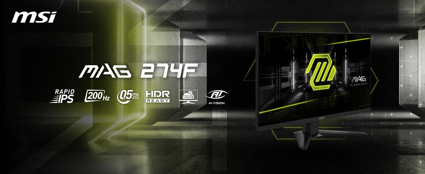 MSI MAG 274F Gaming Office Monitor