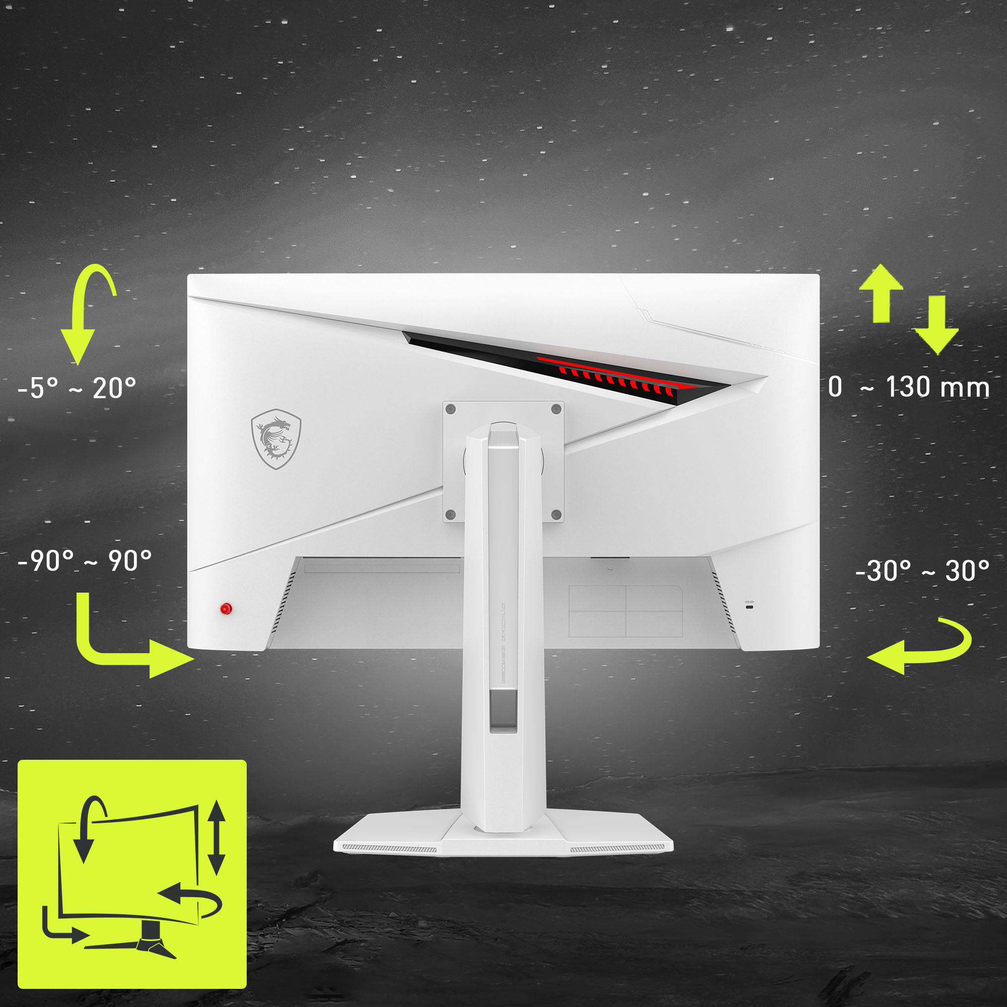 MSI MAG 274QRFW X32 Gaming  Monitor