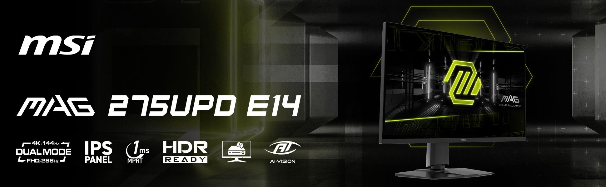 MSI MAG 275UPD E14 Gaming Monitor