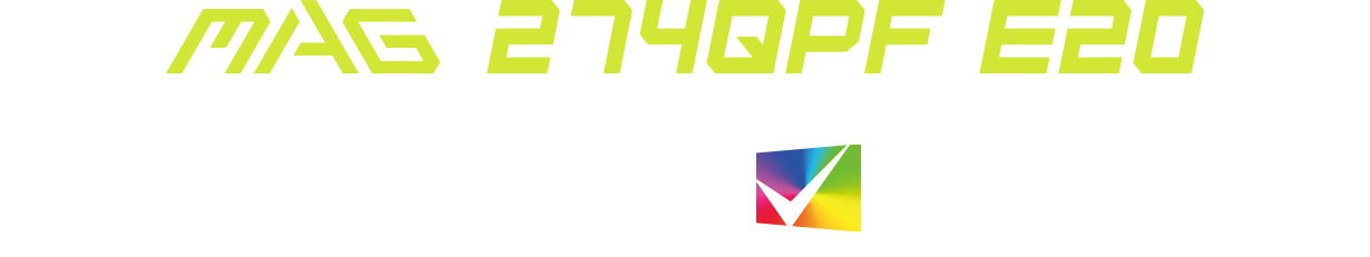 MSI MAG 274QPF E20 Gaming Monitor