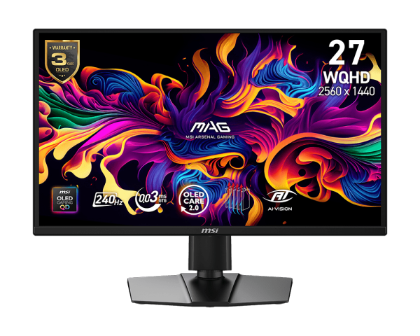 MSI MAG 272QP QD-OLED X24 Gaming Monitor