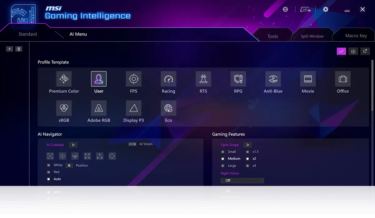 MPG 271QR QD-OLED X50 Gaming Monitor