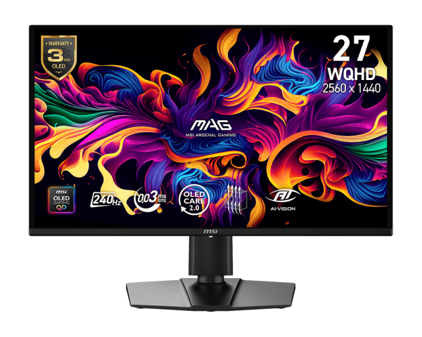 MSI MAG 274QP QD-OLED X24 Gaming Monitor