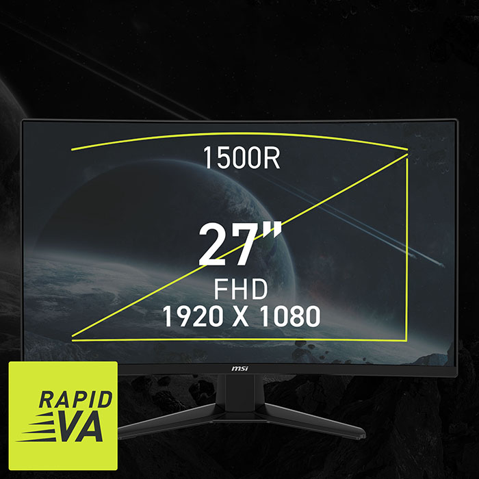 MSI MAG 274CF E20 Gaming Computer Monitor