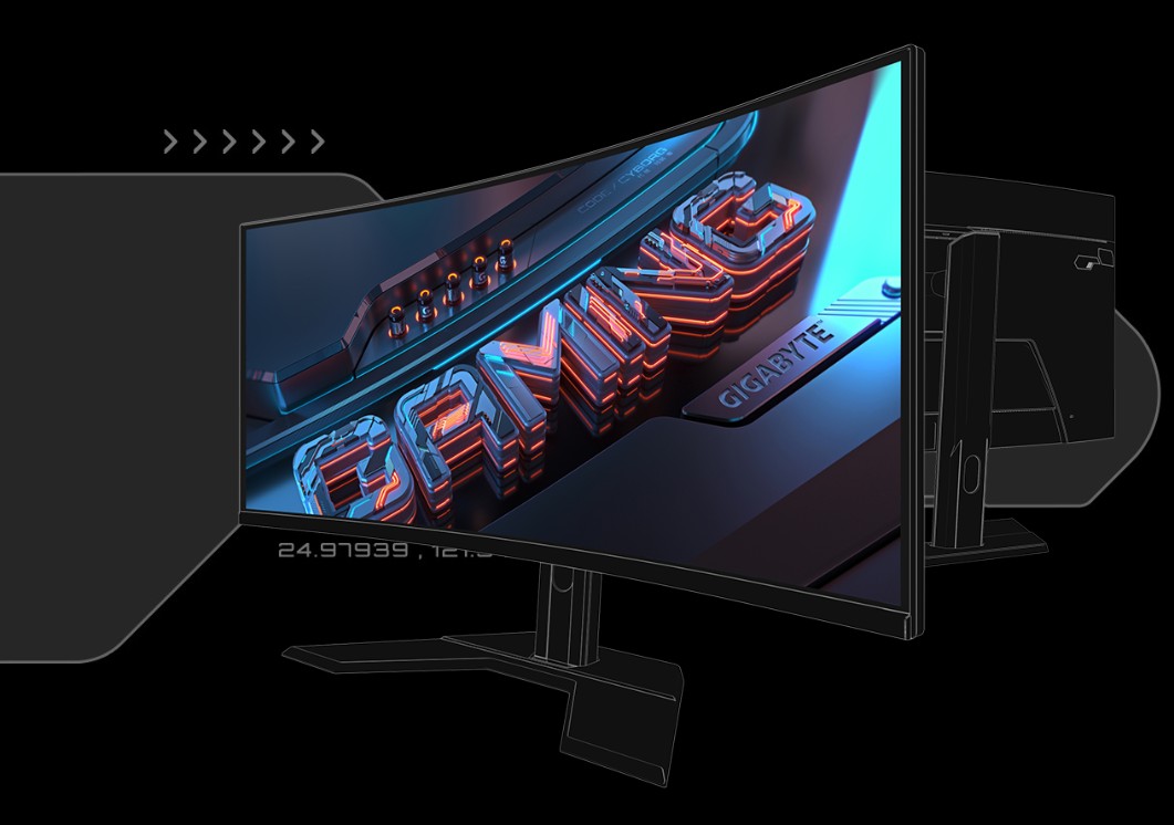 GIGABYTE GS34WQC (US) VA Curved Gaming Monitor