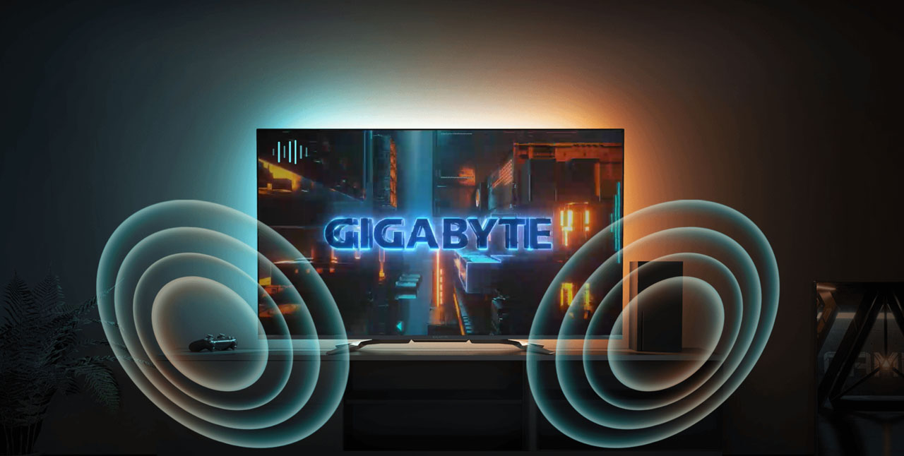 Gigabyte 55 S55U 3840x2160 4K VA Quantum Dot 120Hz FreeSync HDMI