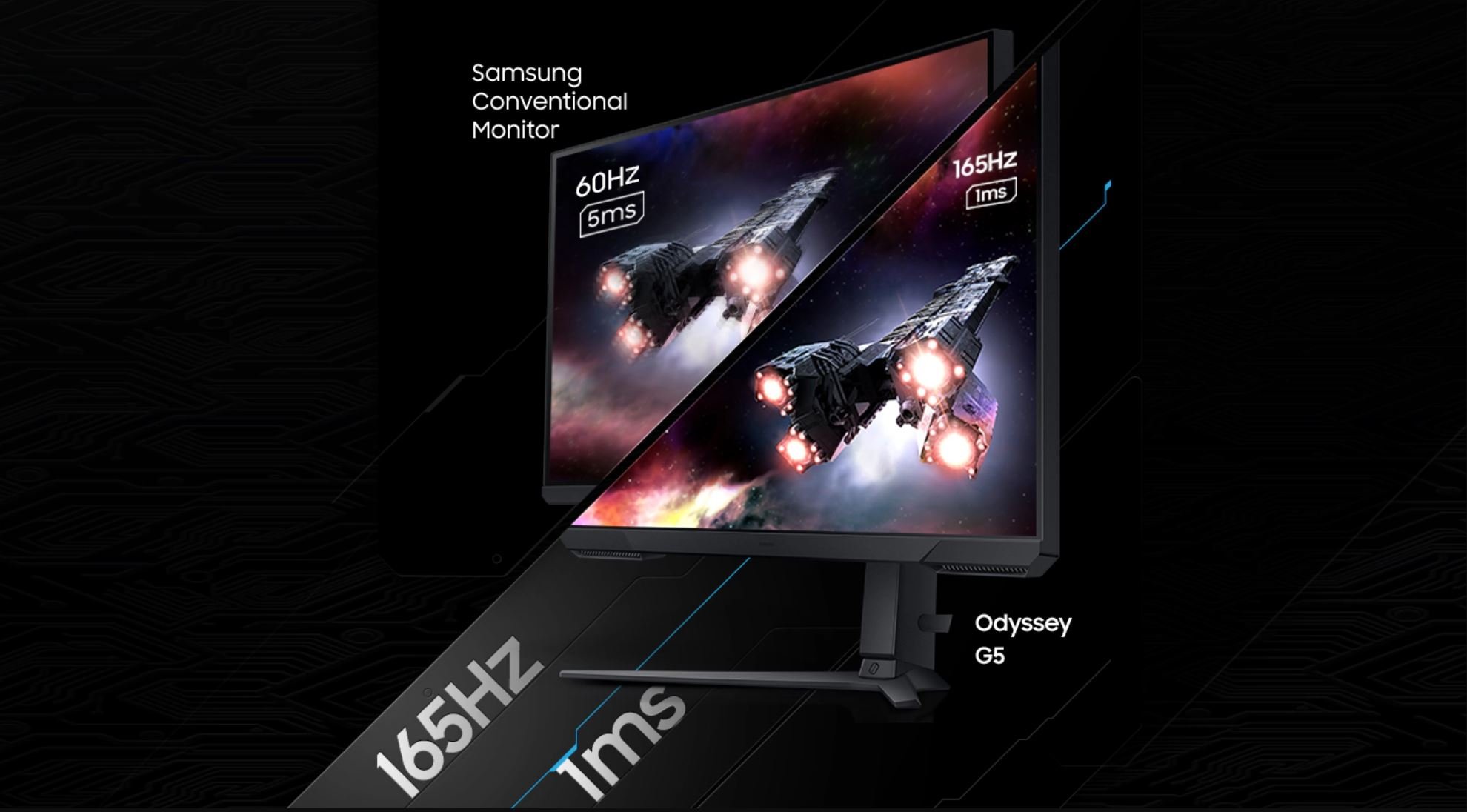 SAMSUNG Odyssey G51C QHD Gaming Monitor