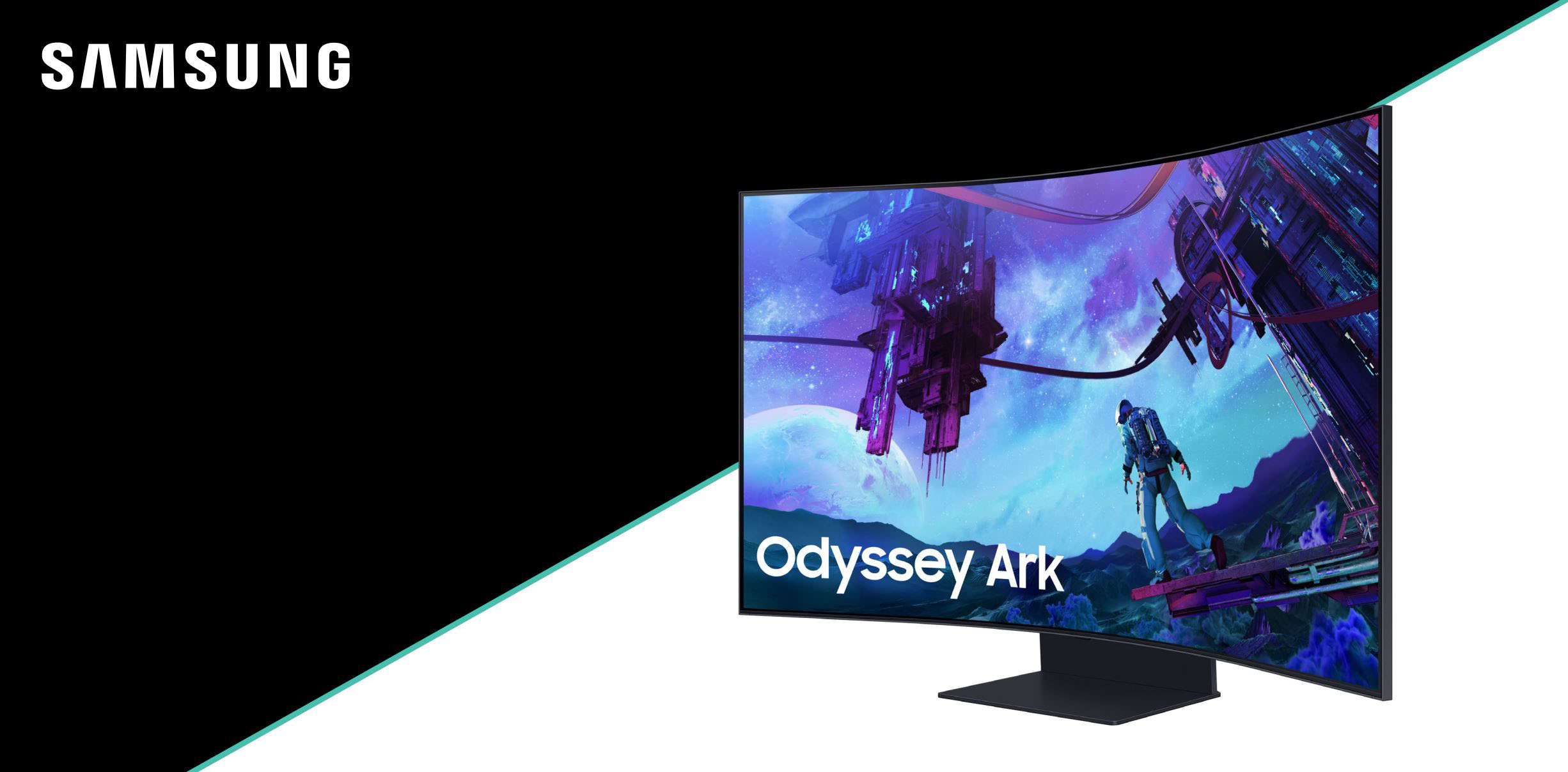 55” Odyssey Ark 4K UHD 165Hz 1ms Quantum Mini-LED Curved Gaming