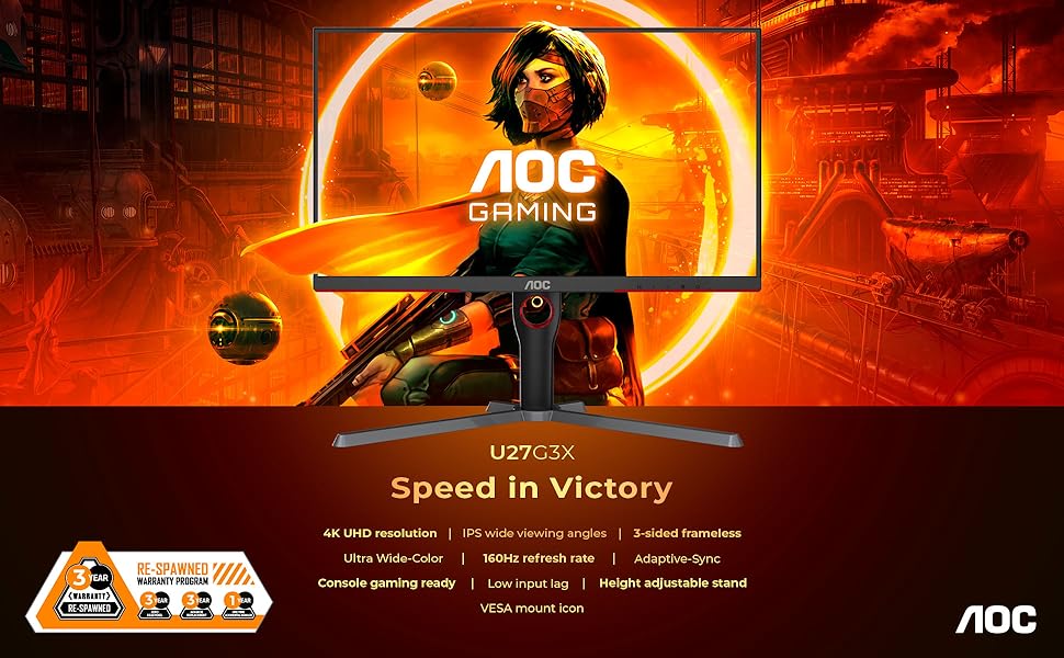 AG274QG Gaming Monitors