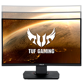 Vg24vq Curved Gaming Asus Tuf Gaming Vg24vq ASUS TUF Gaming VG24VQ
