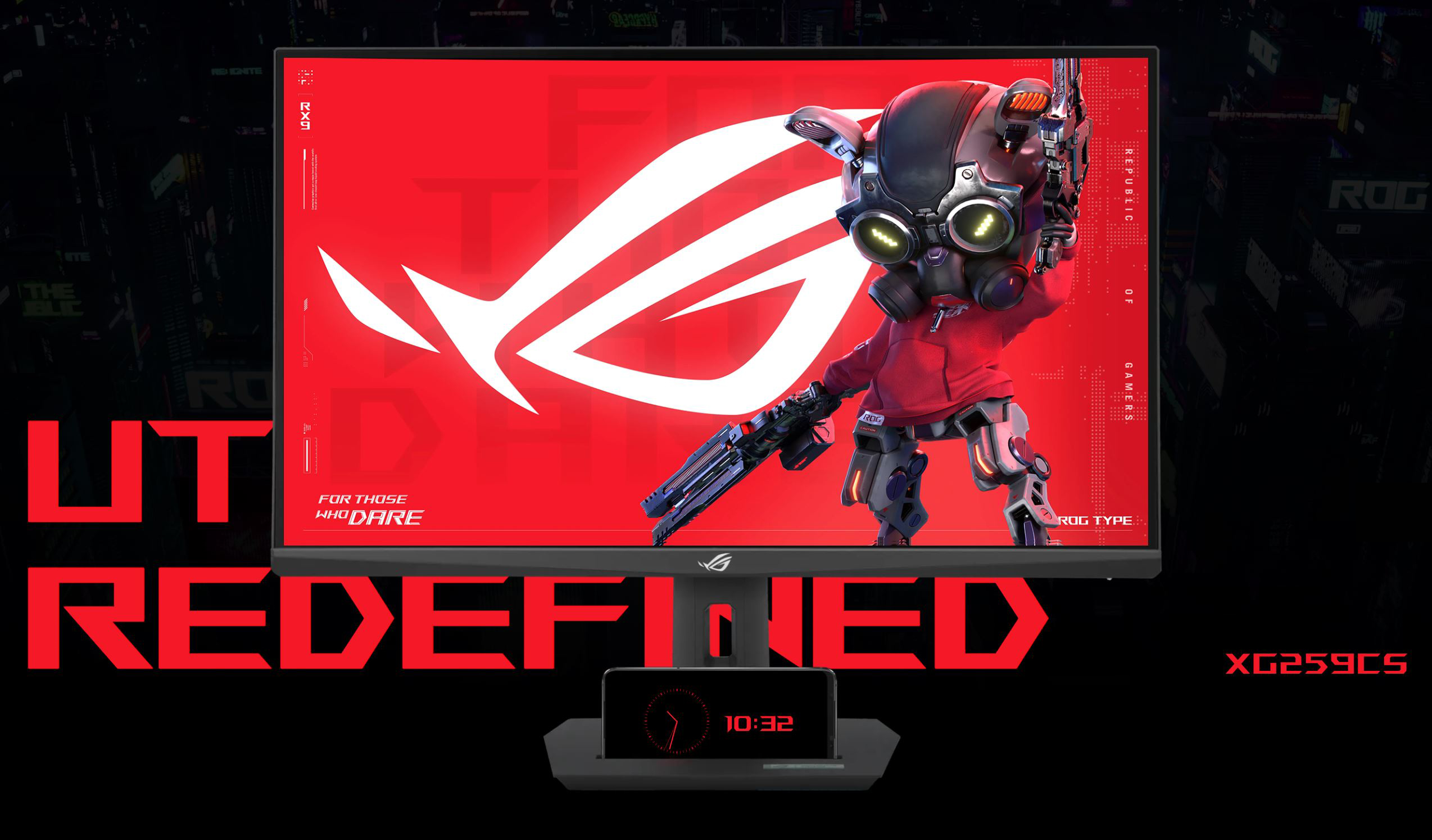 ASUS ROG Strix 1080P USB-C HDR Gaming Monitor XG259CS
