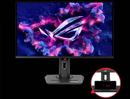 ASUS ROG Strix OLED XG27ACDNG QD-OLED QHD Gaming Monitor