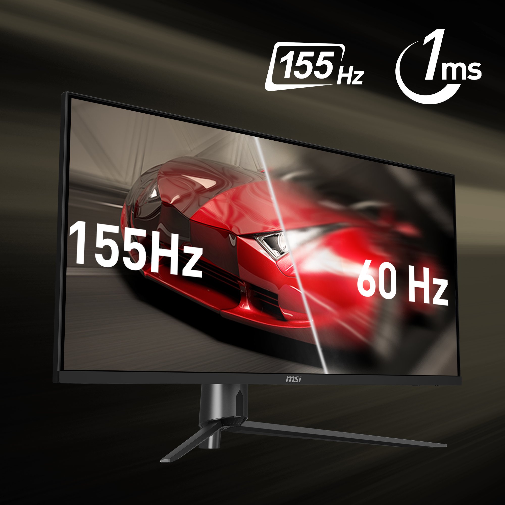 FreeSync Premium IPS MSI IPS UWQHD 3440 (2K) 155 Adaptive 40.0 MAG401QR x Gaming Hz Sync) Monitor (AMD 1440