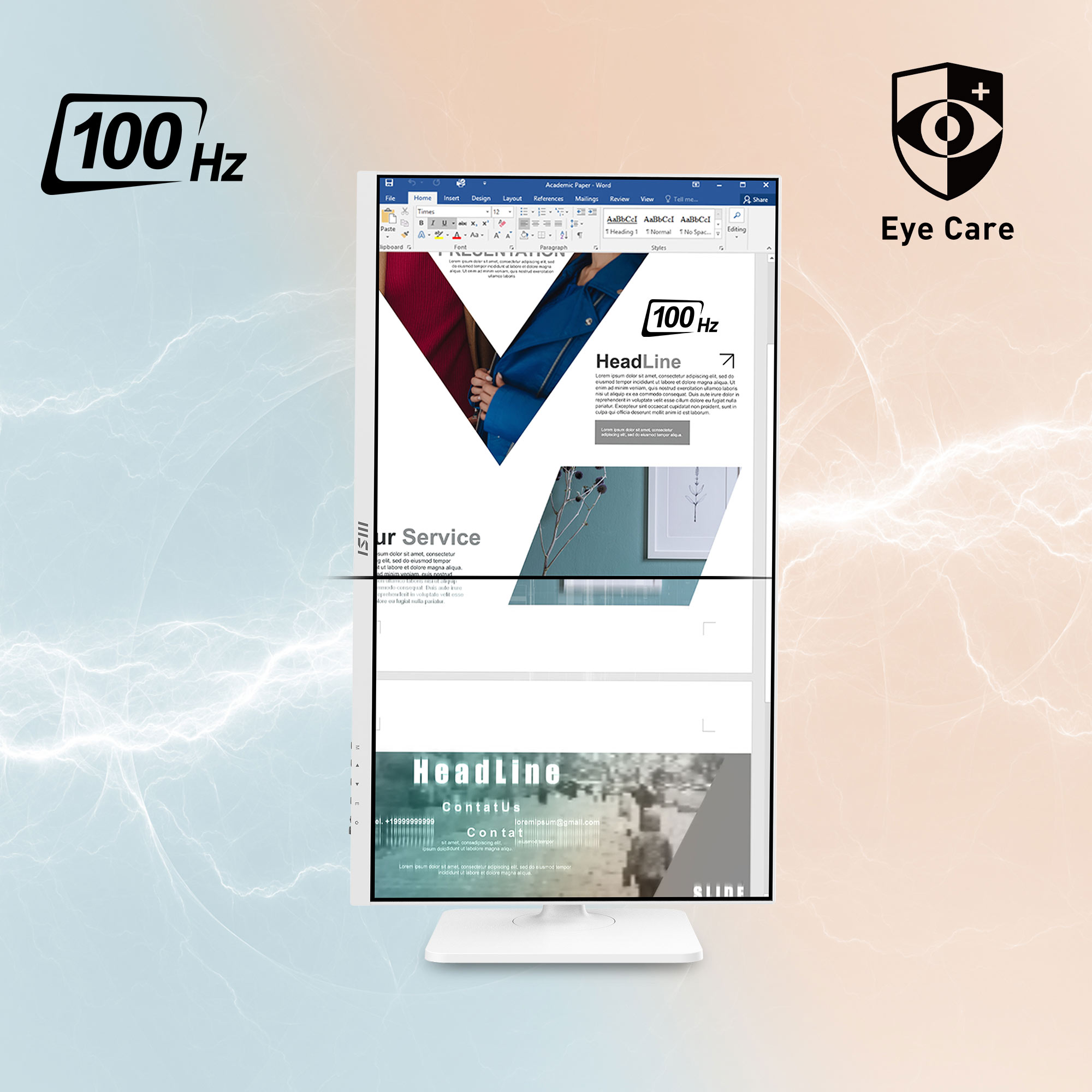 MSI Modern MD272QX Series Monitor