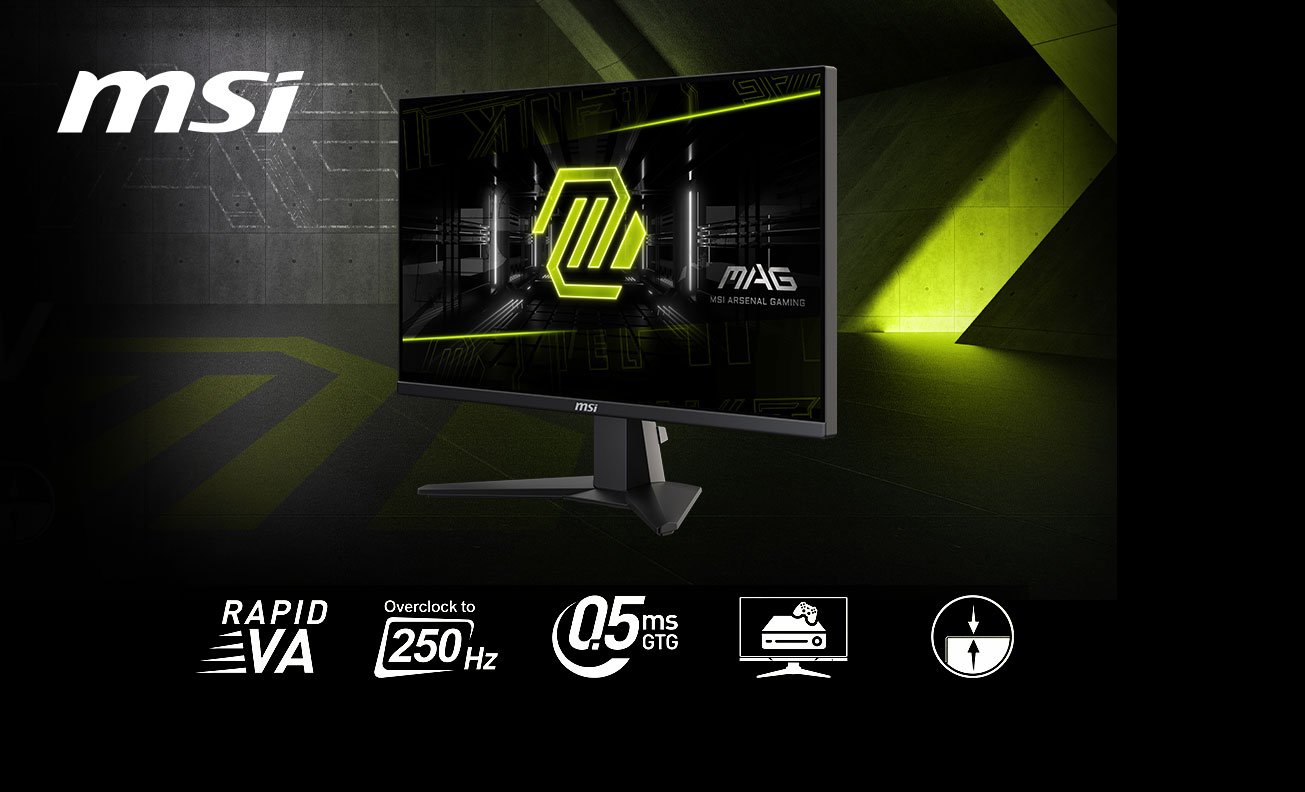 MSI MAG 255XFV Gaming Monitor