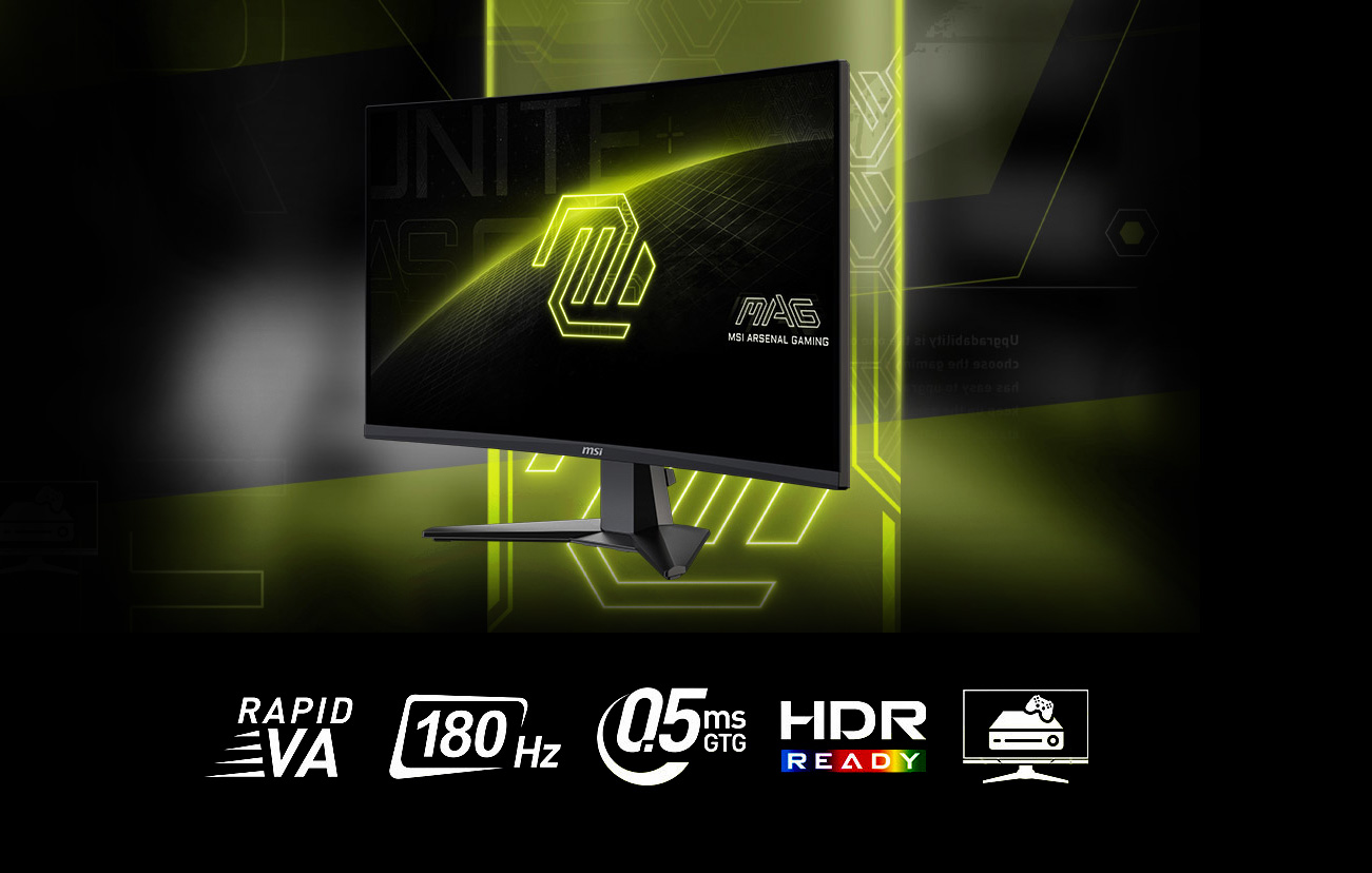 MSI MAG 27CQ6F Gaming Monitor