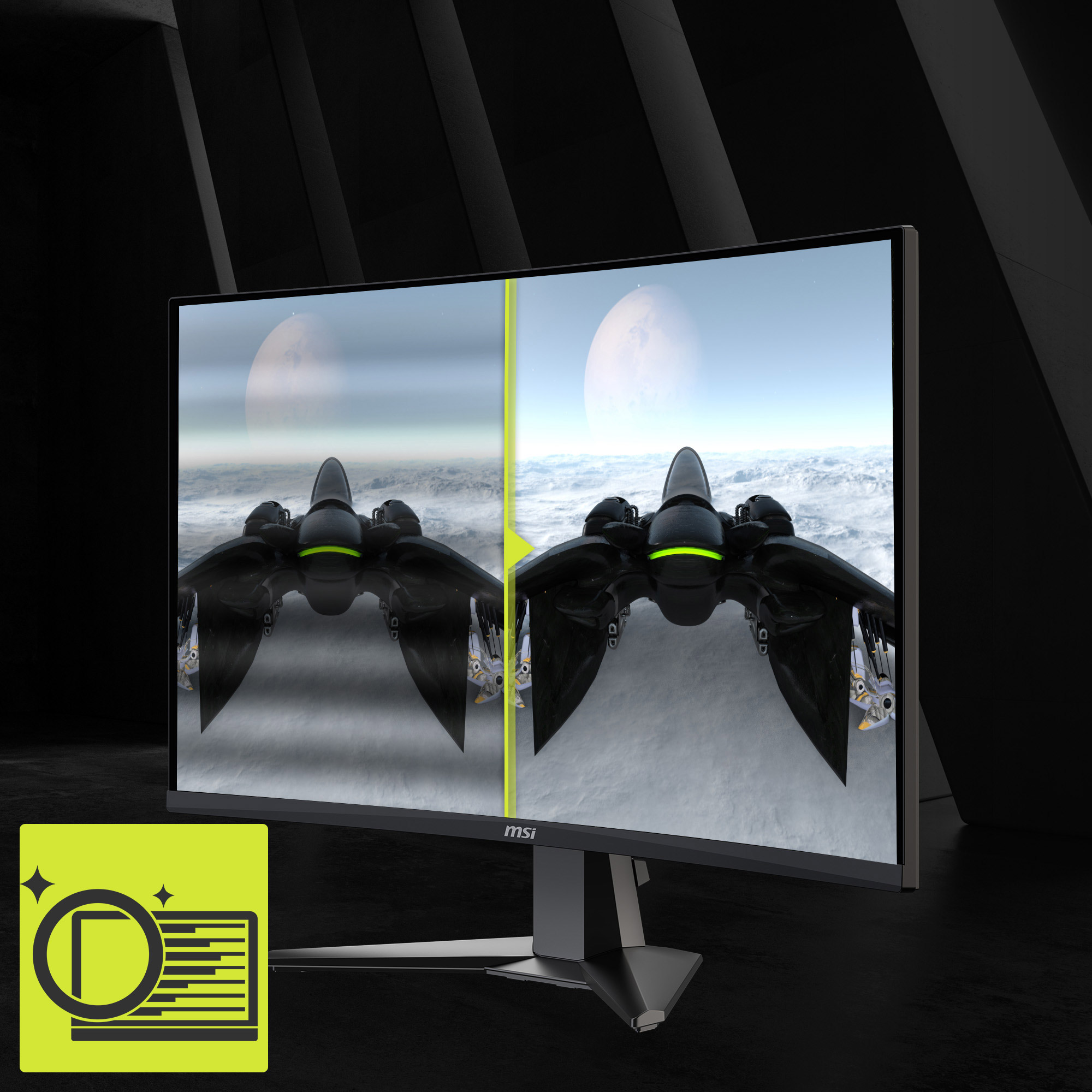 MSI MAG 27CQ6F Gaming Monitor