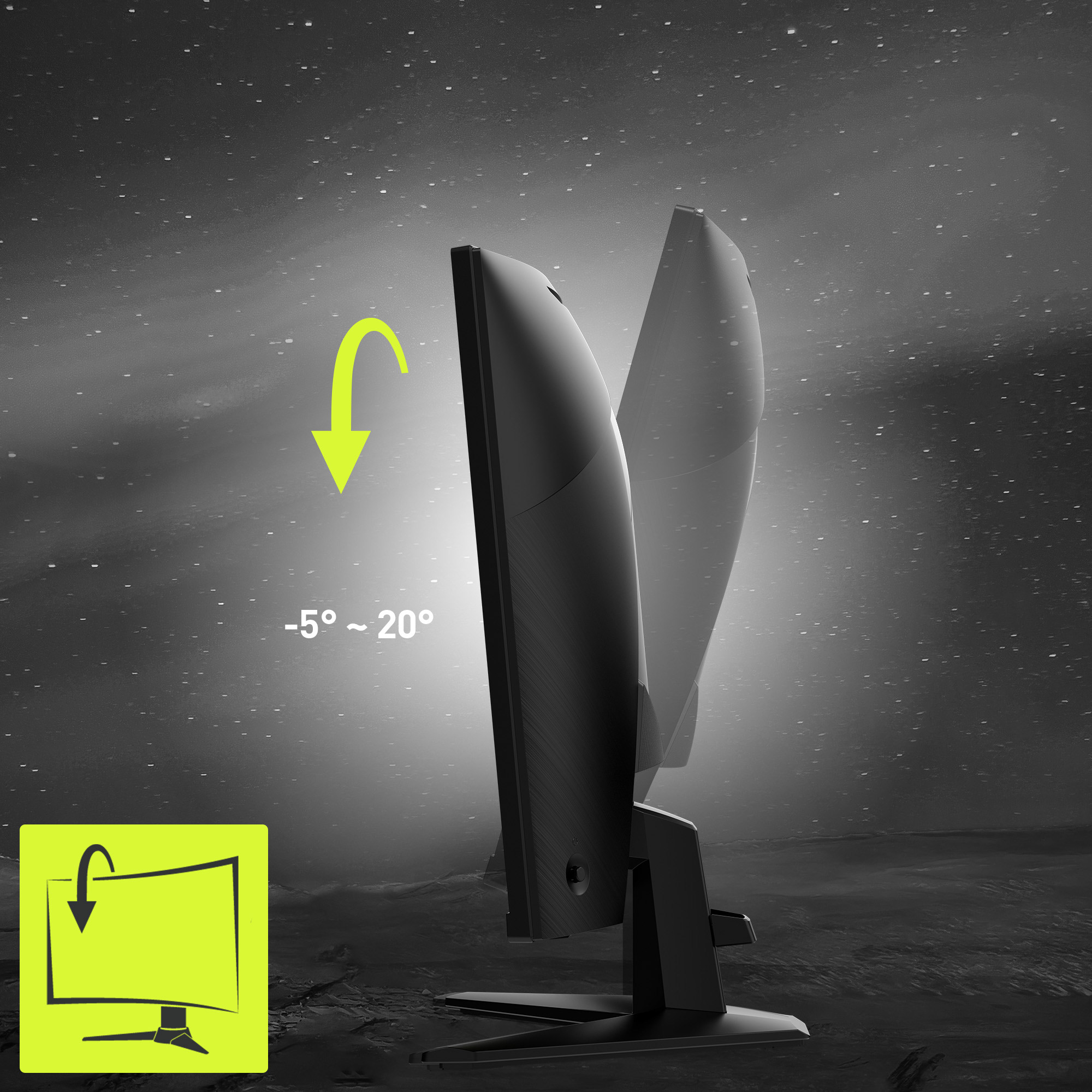 MSI MAG 27CQ6F Gaming Monitor