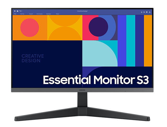 Samsung 24-inch Essential Monitor S3 S33GC Monitor