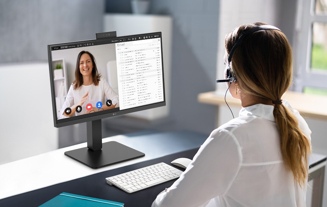 LG 224BA850-B IPS FHD Monitor 