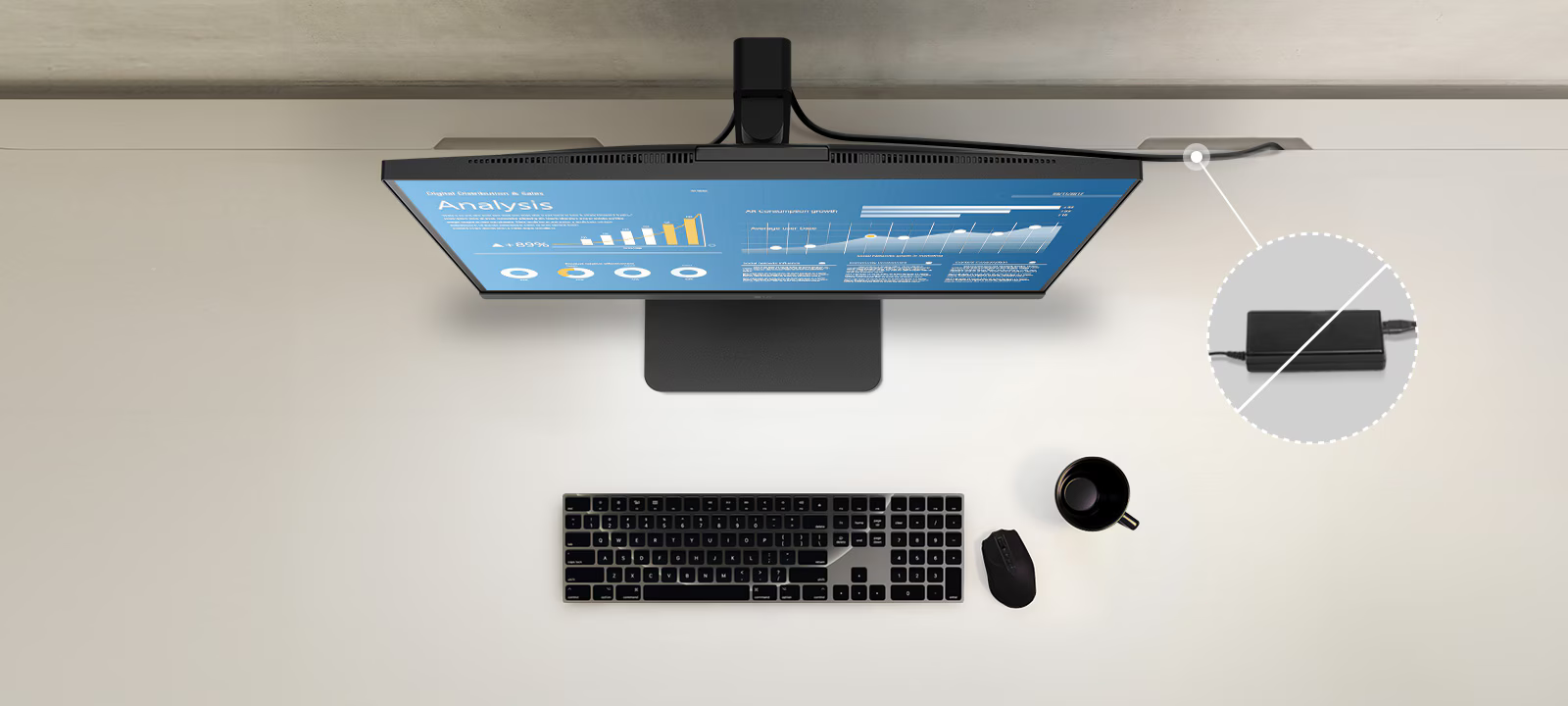 LG 224BA850-B IPS FHD Monitor 