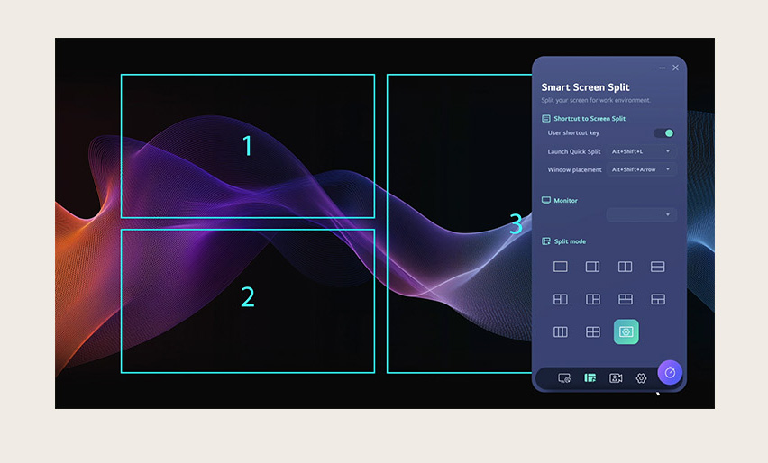 LG 27U730SA-W IPS Computer Monitor