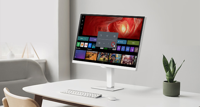 LG 27U730SA-W IPS Computer Monitor