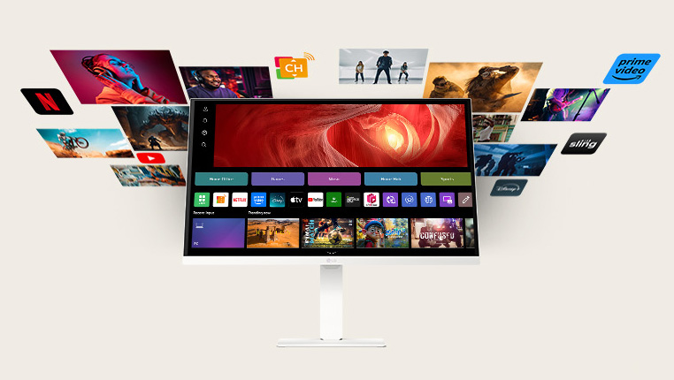 LG 27U730SA-W IPS Computer Monitor