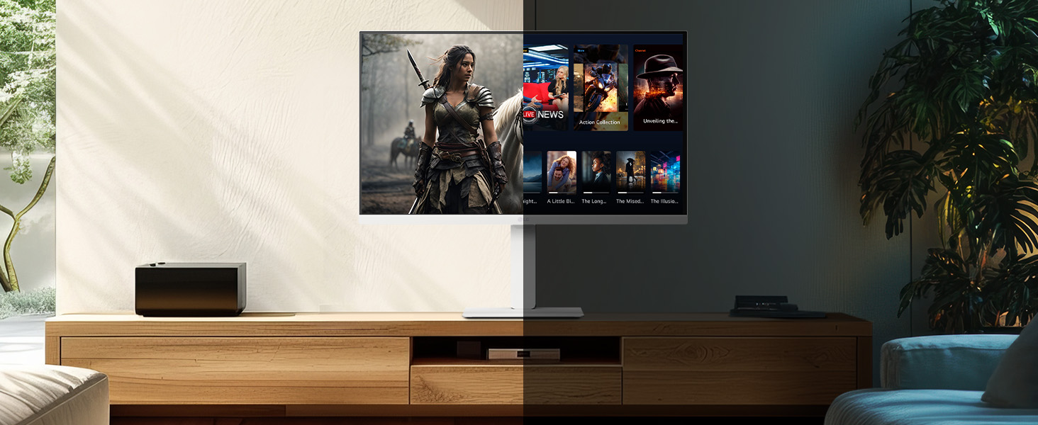 LG 27U730SA-W IPS Computer Monitor