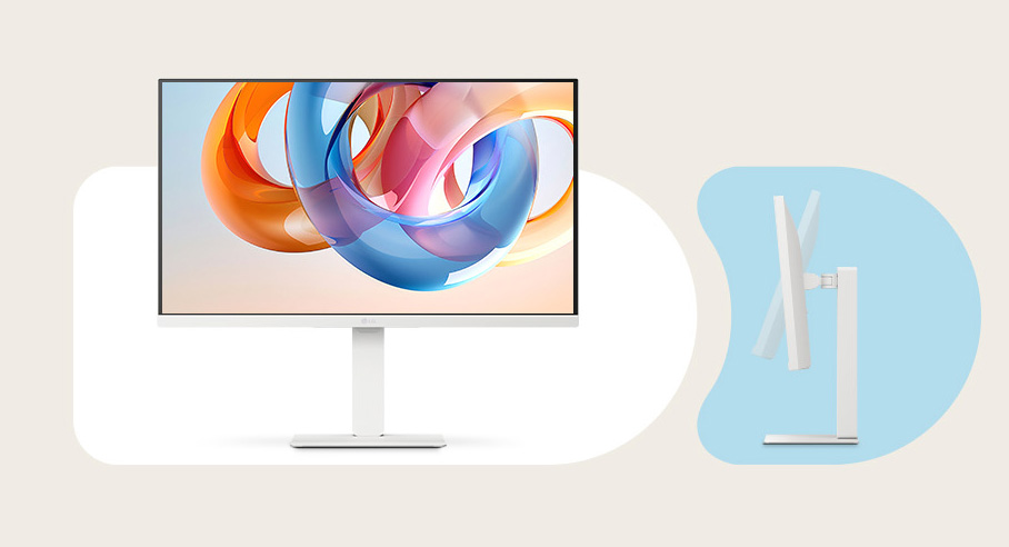 LG 27U730SA-W IPS Computer Monitor